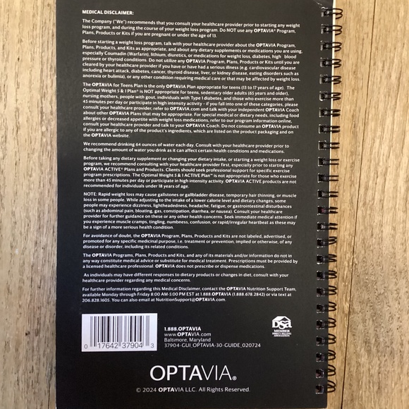 Optavia Habits of Health, LifeBook & Guide - Picture 4 of 10